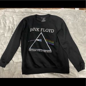 pink Floyd crew neck hoodie